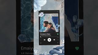 Emaiyyaavu Rajaa ❤️ | Mariyaan Love Melody | A.R. Rahman | Dhanush #Shorts