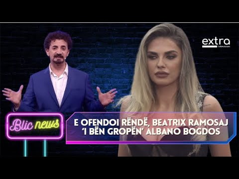 E ofendoi rëndë, Beatrix Ramosaj ‘i bën gropën’ Albano Bogdos - 2023 #viral #beatrixramosaj #blic