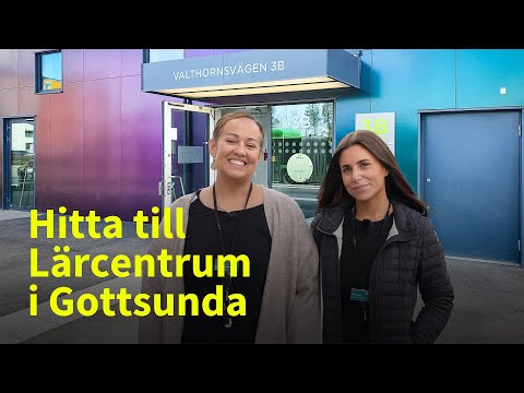 Hitta till Lärcentrum i Gottsunda