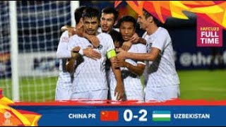 [Highlights] UZEBEKISTAN 2-0 CHINA | AFC U-23 Championship 2020