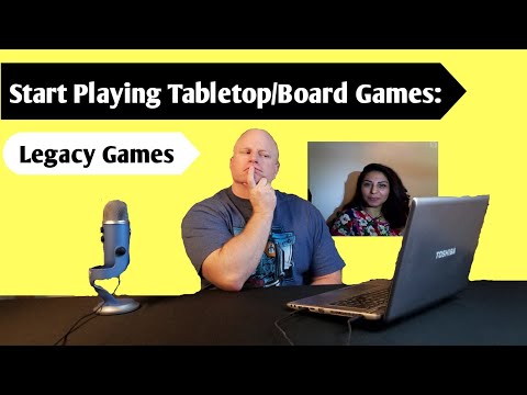 Start Playing Tabletop/Board Games:   Legacy Games and Divinus