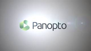 Vidéo de Panopto