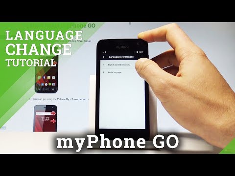 How to Change Language in myPhone GO - Language Settings |HardReset.Info