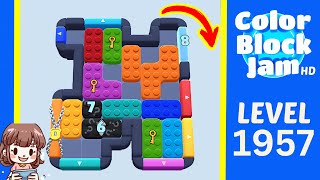 Solution du Niveau 1957 de Color Block Jam