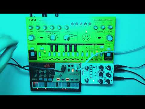 Behringer TD-3 and Volca Drum jam