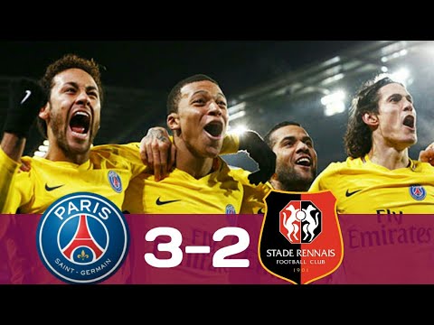 Rennes vs PSG 2-3 - All Goals & Highlights - 30/1/2018 HD