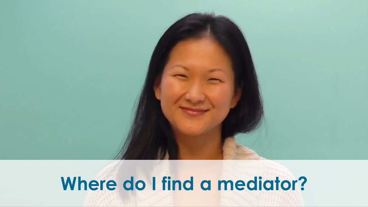 Where Do I Find a Mediator?