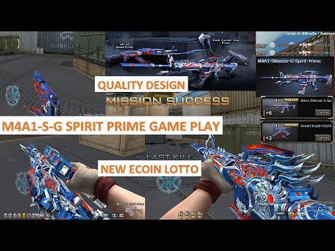 CROSSFIRE PH NEW LOTTO M4A1-SILENCER-G SPIRIT-PRIME
