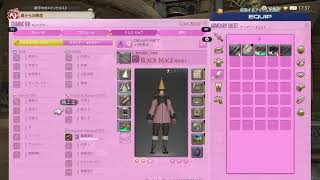 【PS版FF14初心者🔰】光のこどおじ　とりあえず黒魔道士になる！