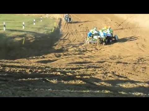 Sfida delle Nazioni 2015 quad sidecar, Schwedt - Partenza Gara 3 sidecar