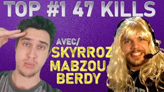 Top 1 squads 47 kills w @skyrroz, mabzou et berdy ★ call of duty warzone ★ [fr]