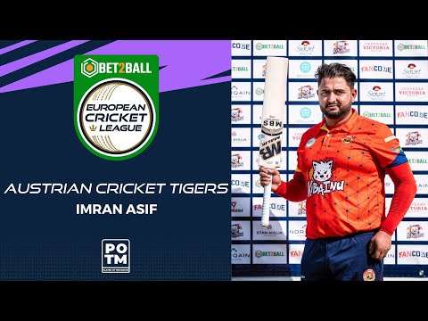 POTM: I.Asif - ACT vs DRX | Highlights | Bet2Ball European Cricket League Day 4, Group A | ECL22