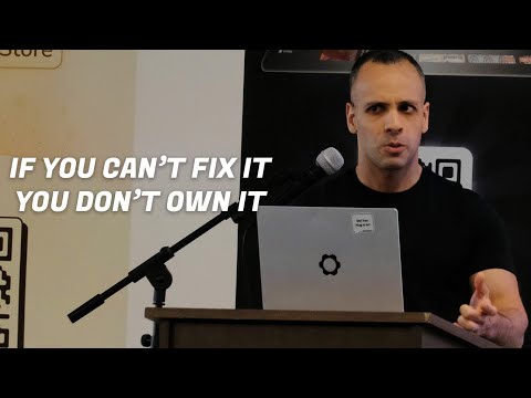 Louis Rossmann's Keynote Speech on Right to Repair