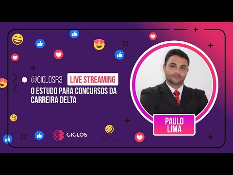 O ESTUDO PARA CONCURSOS DE CARREIRA DELTA - PAULO LIMA