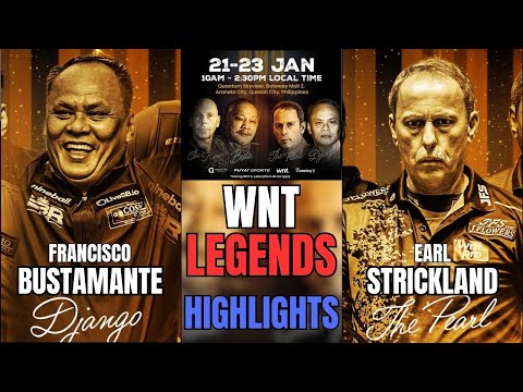 FRANCISCO BUSTAMANTE - EARL STRICKLAND | WNT LEGENDS 2026 | HIGHLIGHTS