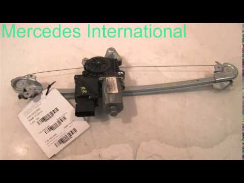 2002 Mercedes E320 RH REAR REG W/MOTOR - mbiparts.com Used OEM Mercedes Parts - Dismantlers &... OEM