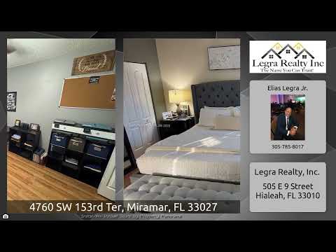 4760 SW 153 TERR MIRAMAR FL 33027