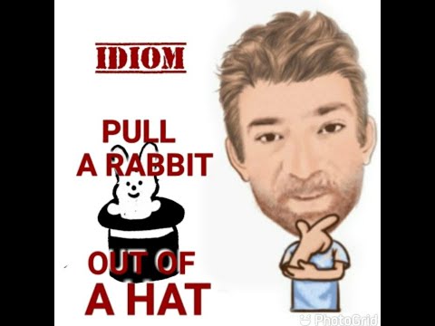 English Tutor Nick P Idioms (621) Pull a Rabbit Out of a Hat - Origin