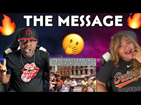 POWERFUL!!! GRANDMASTER FLASH & THE FURIOUS FIVE - THE MESSAGE (REACTION)