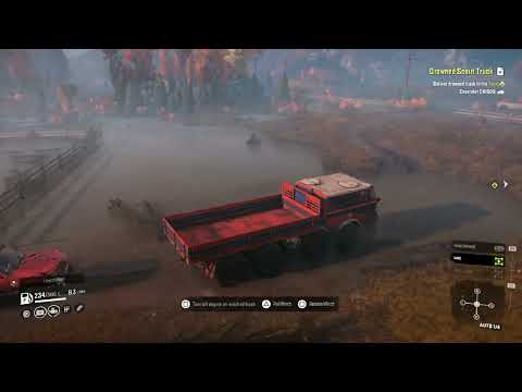 Snowrunner Drowned Scout Truck