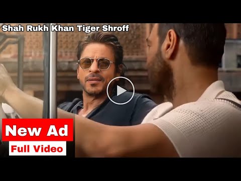 Shah Rukh Khan's New Ad With Tiger Shroff and Ajay Devgan ll SRK Vimal Elaichi Ad