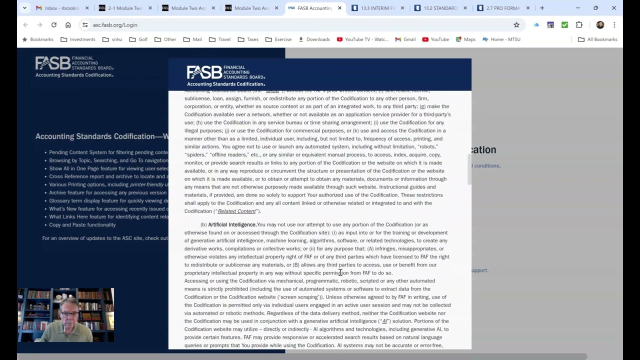 SNHU ACC 405 Module Two Paper