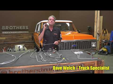 1947-1987 Chevy & GMC Truck Pre-Bent Brake and Fuel Lines