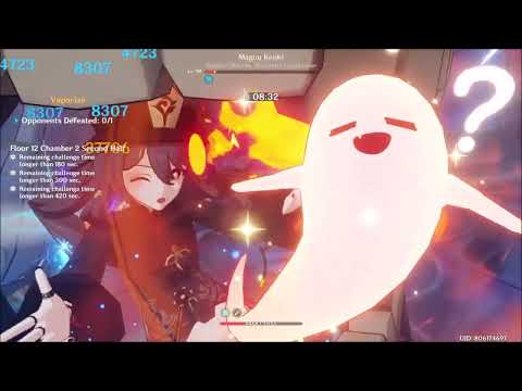 2.7 Spiral Abyss Floor 12 Speedrun(All) 240s