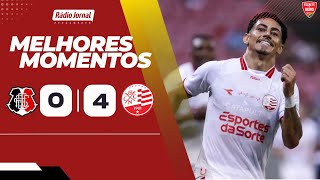 Santa Cruz 0 x 4 Náutico - Melhores Momentos - Campeonato Pernambucano 25.01.25