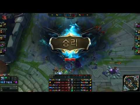 LoL Highlights- SKT T1 Huni Fizz vs Rumble, Korea LoL Highlights