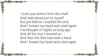 Wanda Jackson - I Cried Again Lyrics