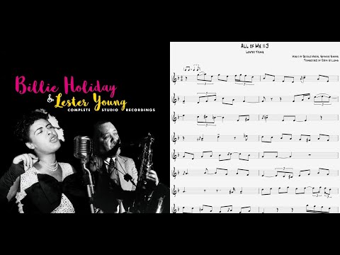 Transcription: 3 Lester Young solos on All of Me