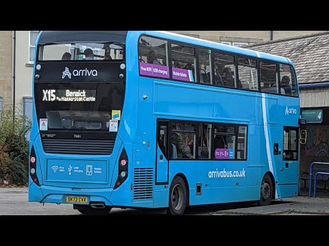 Pre Teething Problems | Route X15: 7581/SK72CVX - ADL Enviro 400 MMC