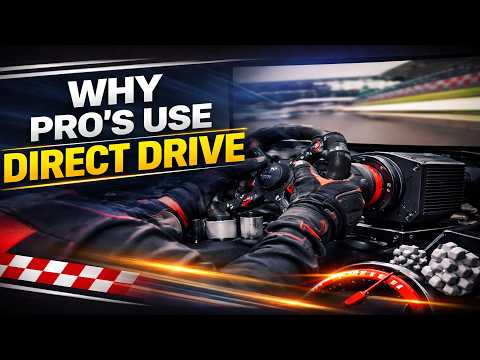 Pro Sim Racers use Direct Drive - Consistency