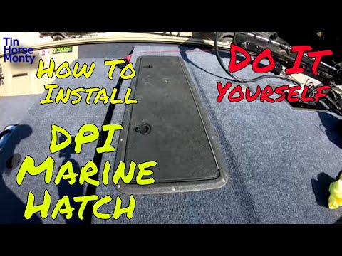 Do It Yourself DIY DPI Marine Access Hatch Install On A Jon Boat