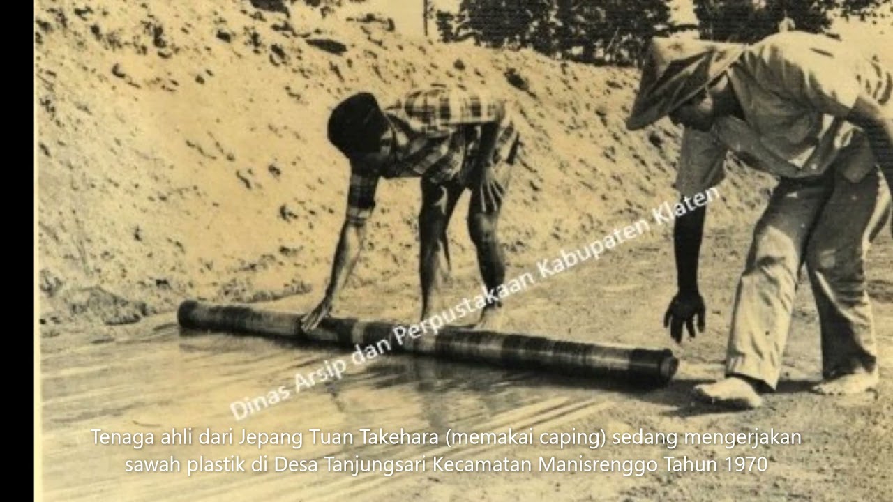Pameran Arsip Virtual 2021 Kabupaten Klaten - Sawah Plastik