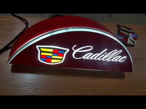 Led lighted caliper covers