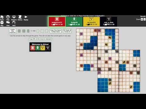 The Great Zimbabwe Boardgame Analysis: Round 1 Game 20