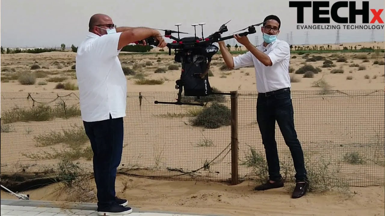 CAFU's Drone Technology With Planting Mechanism