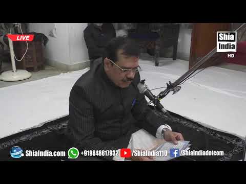 3rd Rabi-Ul-Awwal Majlis From Ashoor Khana-e-Baqueria | Organised By Syed Ali Taher Abedi & Sons