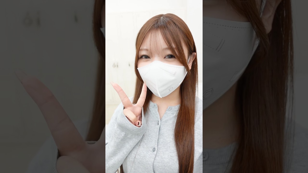 #前髪カット #シースルーバング #shorts