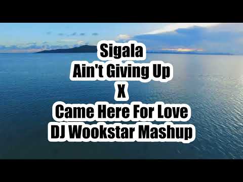 Sigala - Ain't Giving Up X Came Here For Love (DJ Wookstar Mashup)