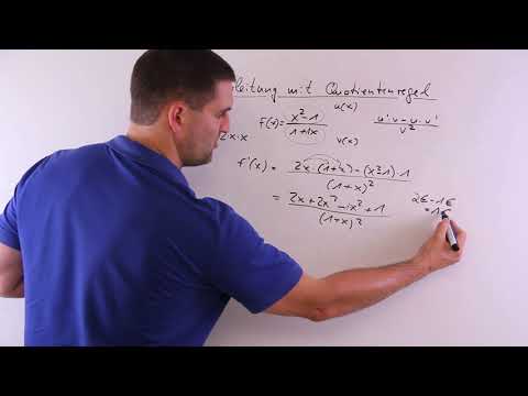 Derivative with the Quotient Rule | Math by Daniel Jung