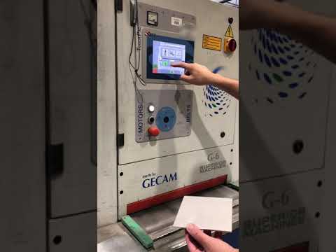 Повърхност шлайф GECAM G6 2RT 2012