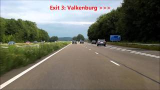 A79 Maastricht - Heerlen in The Netherlands. .