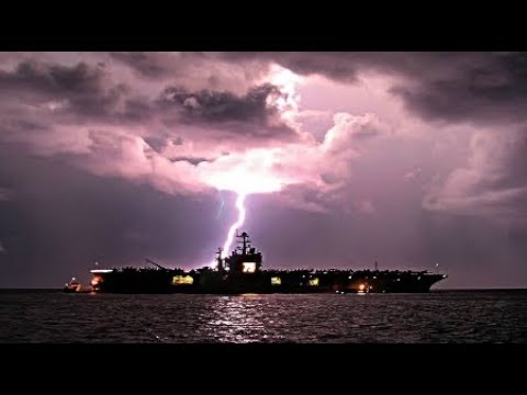 French spy ship joins USA Nuclear Strike Group in Syria Raw Footage of USS Harry Truman 11/24/18 Video