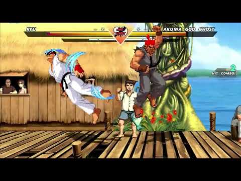 Ryu vs Akuma God Ghost – Phantom Duel Beyond Mortal Bounds