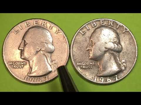 DC Minutes 1967 US Quarter $381 Million Minted
