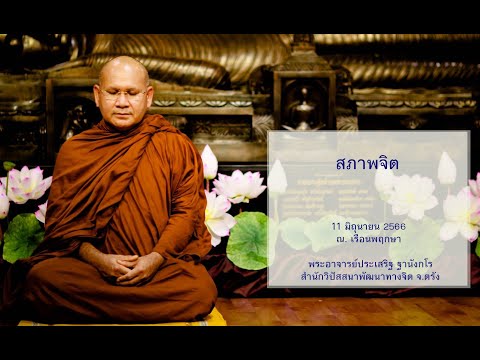 สภาพจิต โดยพระอาจารย์ประเสริฐ ฐานังกโร