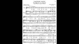 15 Lasciatemi morire (24 Italian Songs and Arias) piano melody and accompaniment